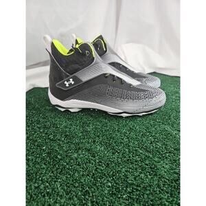 Under Armour Mens UA Highlight Hammer MC Football Cleats 3025085-001 - Black 12